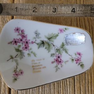 Inspiration House Porcelain trinket dish.